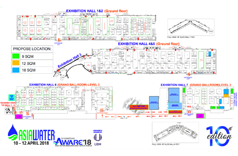 Asia Water Exhibition in Kuala Lumpur, Malaysia